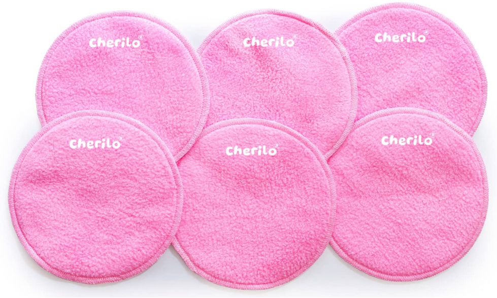 Washable High Absorbent Maternity - Pink Nursing Breast Pad