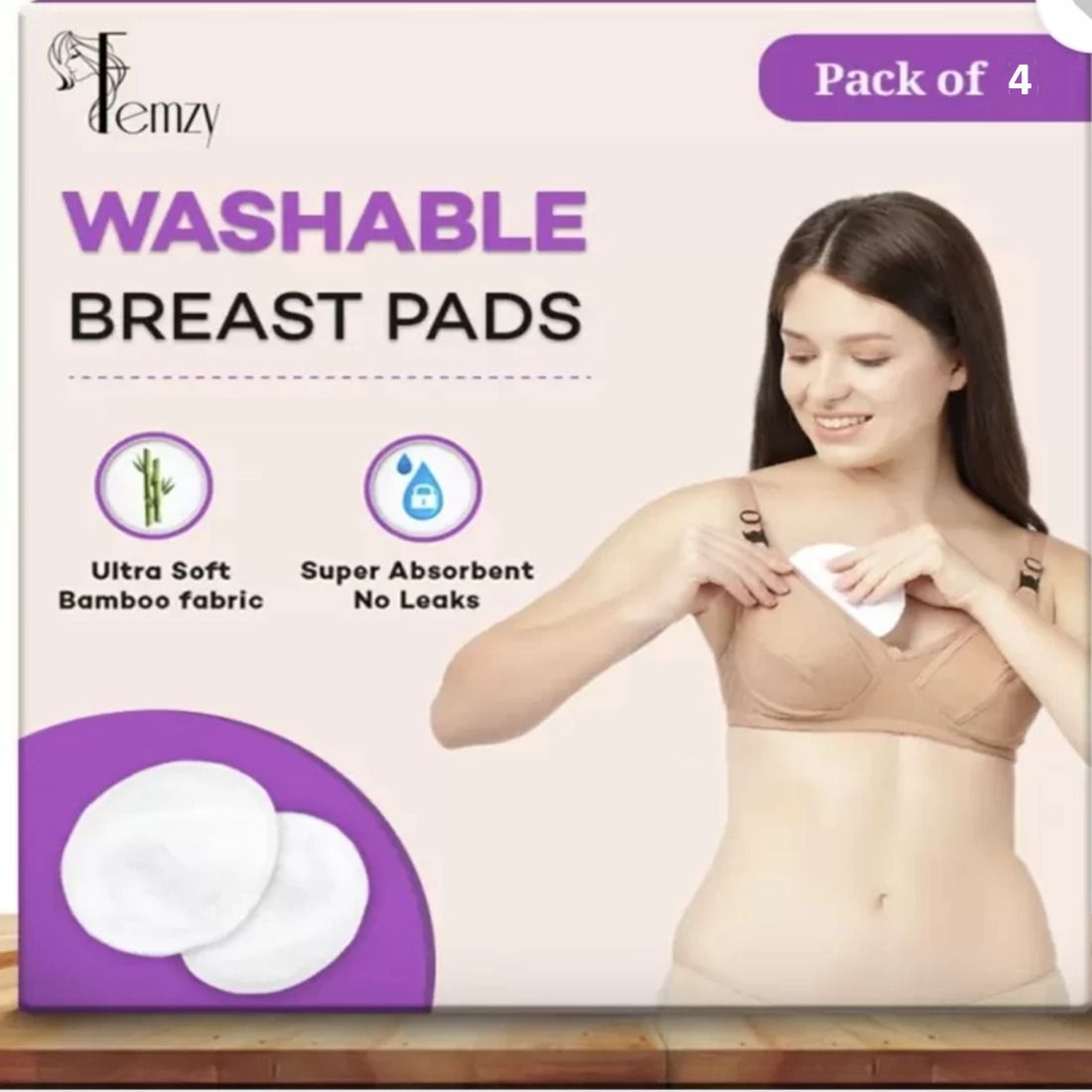 Nursing Breast Pad (Pack of 4) Nursing Breast Pad
