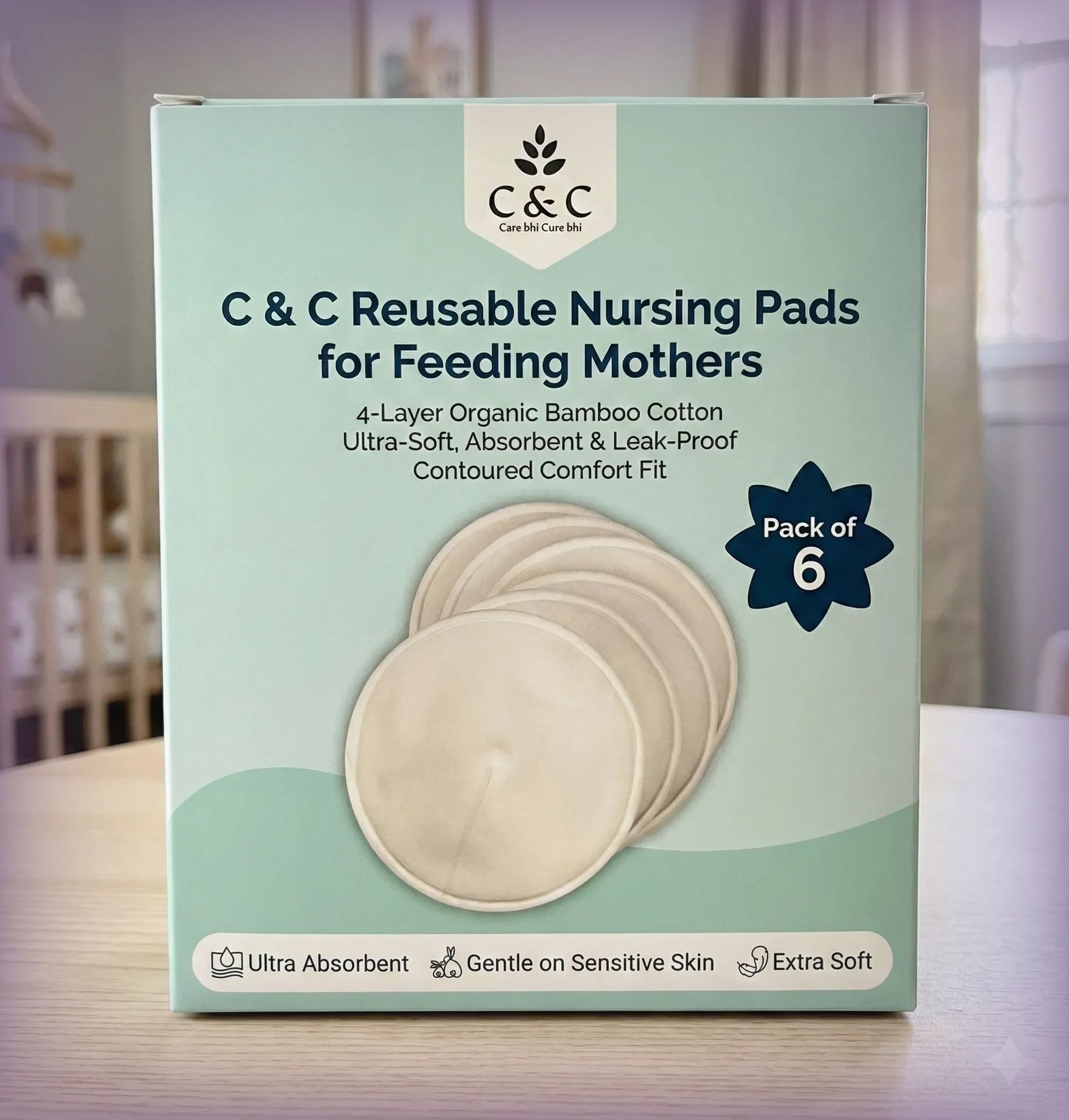 Eco Safe Breastfeeding Pads Breast Nipple Shield