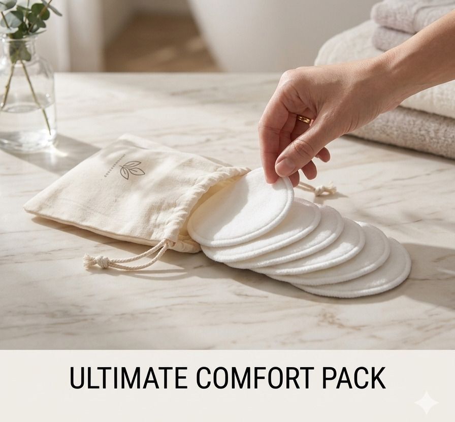 Breast pad, nursing pad, maternity breast pad pack of 6 Nursing Breast Pad-image-45