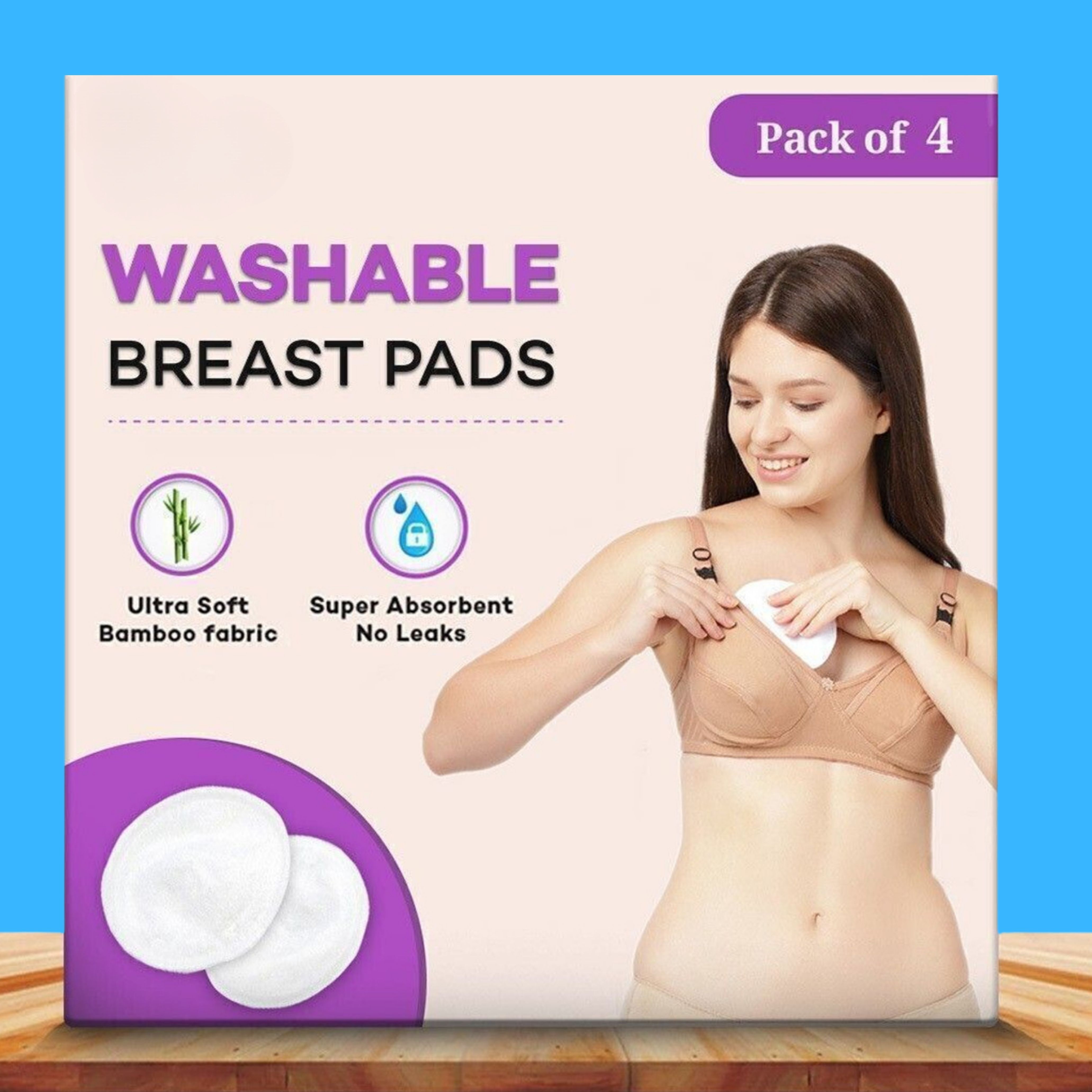 Maternity Nursing Pads for Milk Leakage Protection Nursing Breast Pad-image-47