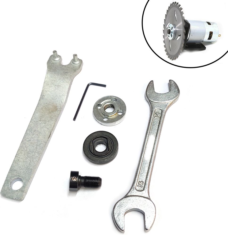 Nut & Bolt Set DC 775 Motor 5mm Shaft Adapter Cutting Tool Accessories (775 MOTOR ADAPTER)-image-9