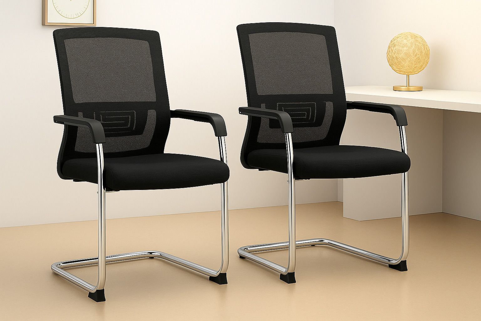 Office Chair, Studing & Gaming Chair, Home Desk Chair, Library & Reception Chair Mesh Office Arm Chair-image-23