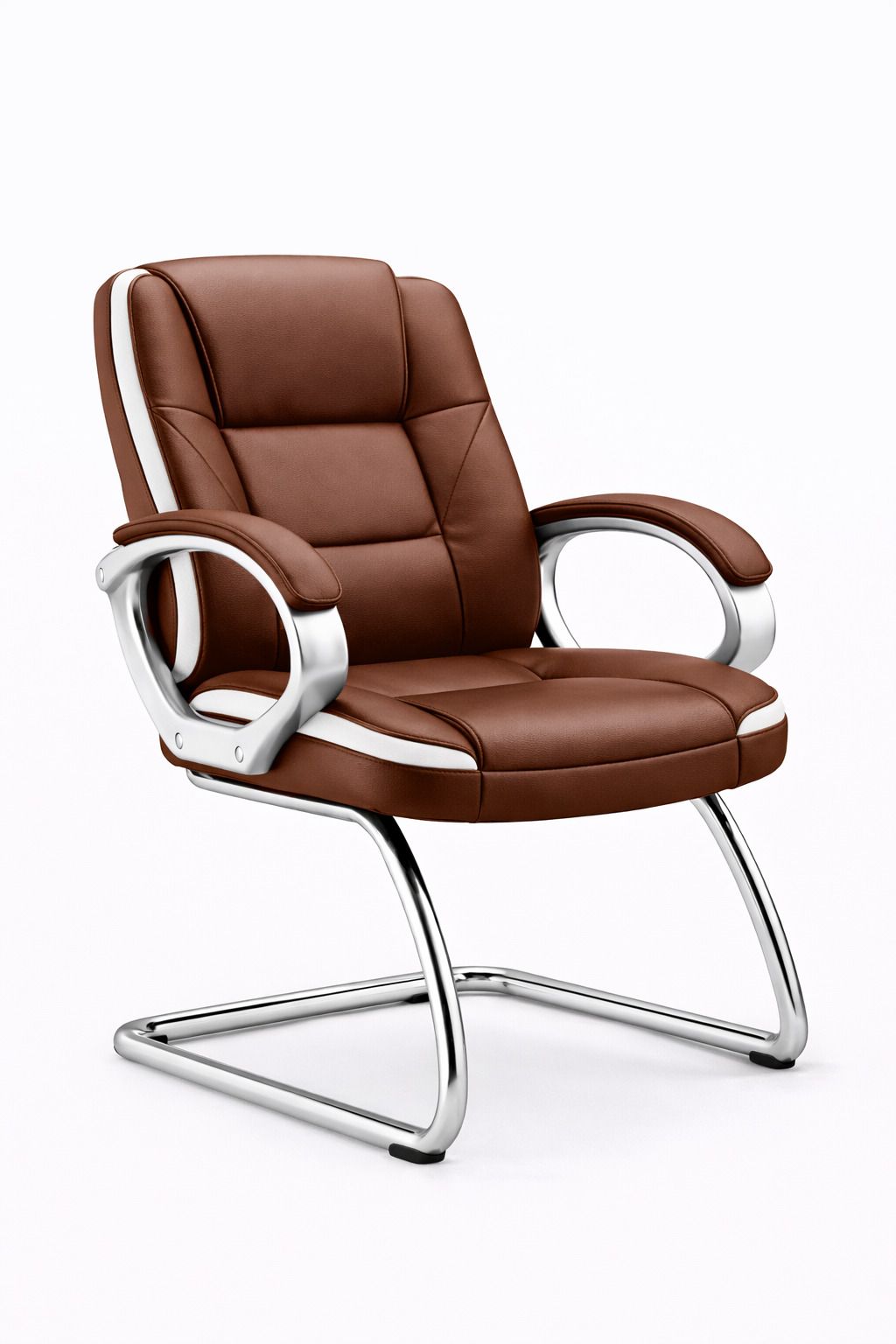 oakcraft Medium Back Visitor Leatherette Office Executive Chair-picture-13