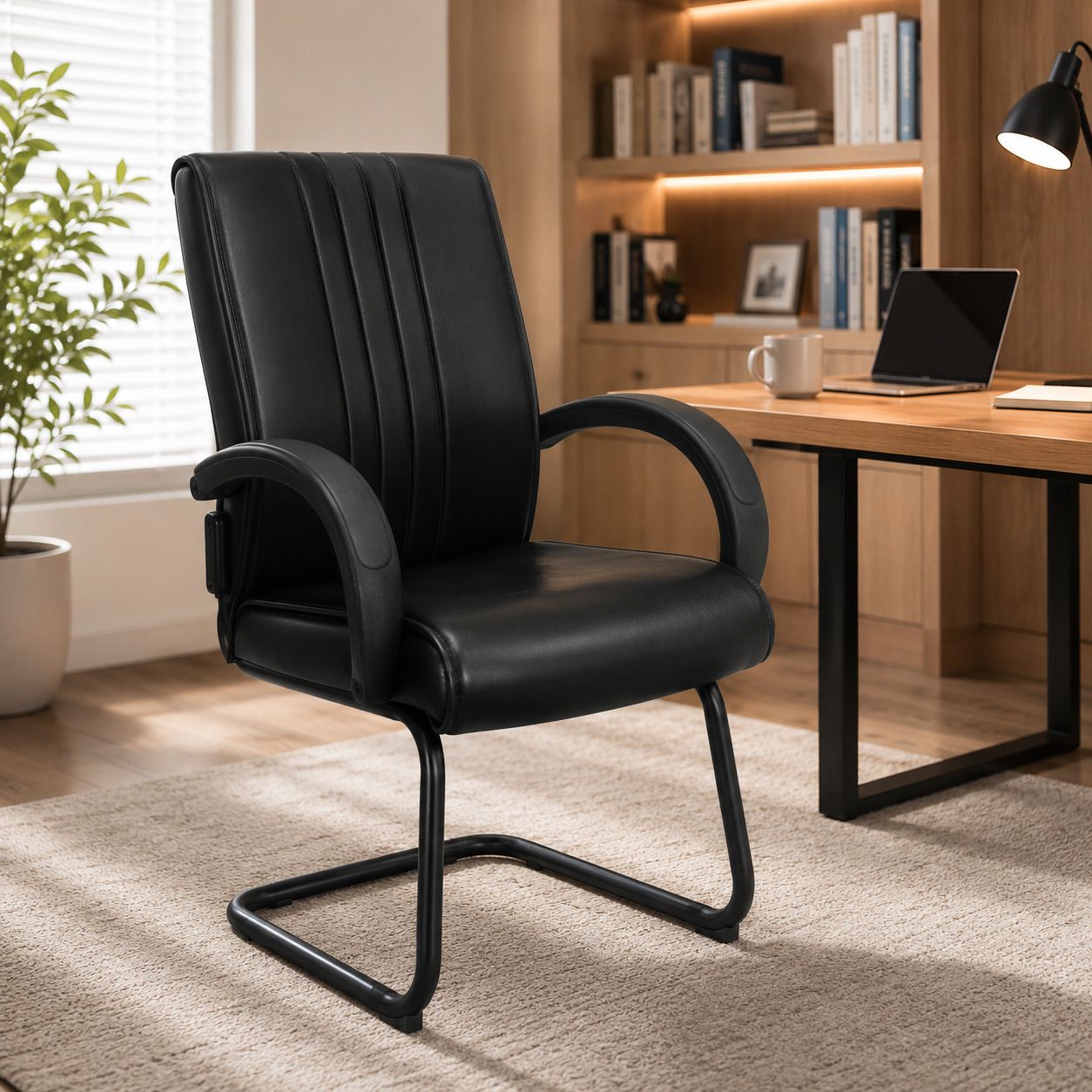 agarwal dream furnitures Mid Back Ergonomic Office Chair Heavy Duty Black Metal Base Mesh Office Arm Chair-picture-15