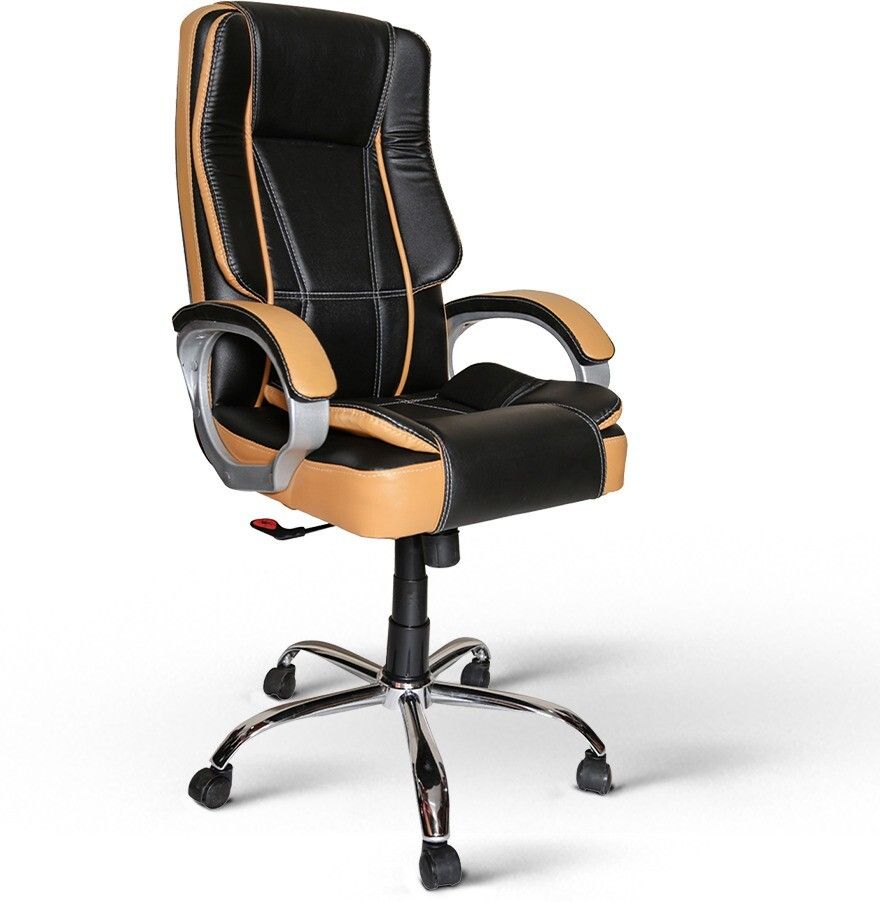 CELLBELL C102 Watson High Back Executive Leatherette Chair | Adjustable Height Leatherette Office Executive Chair-image-6