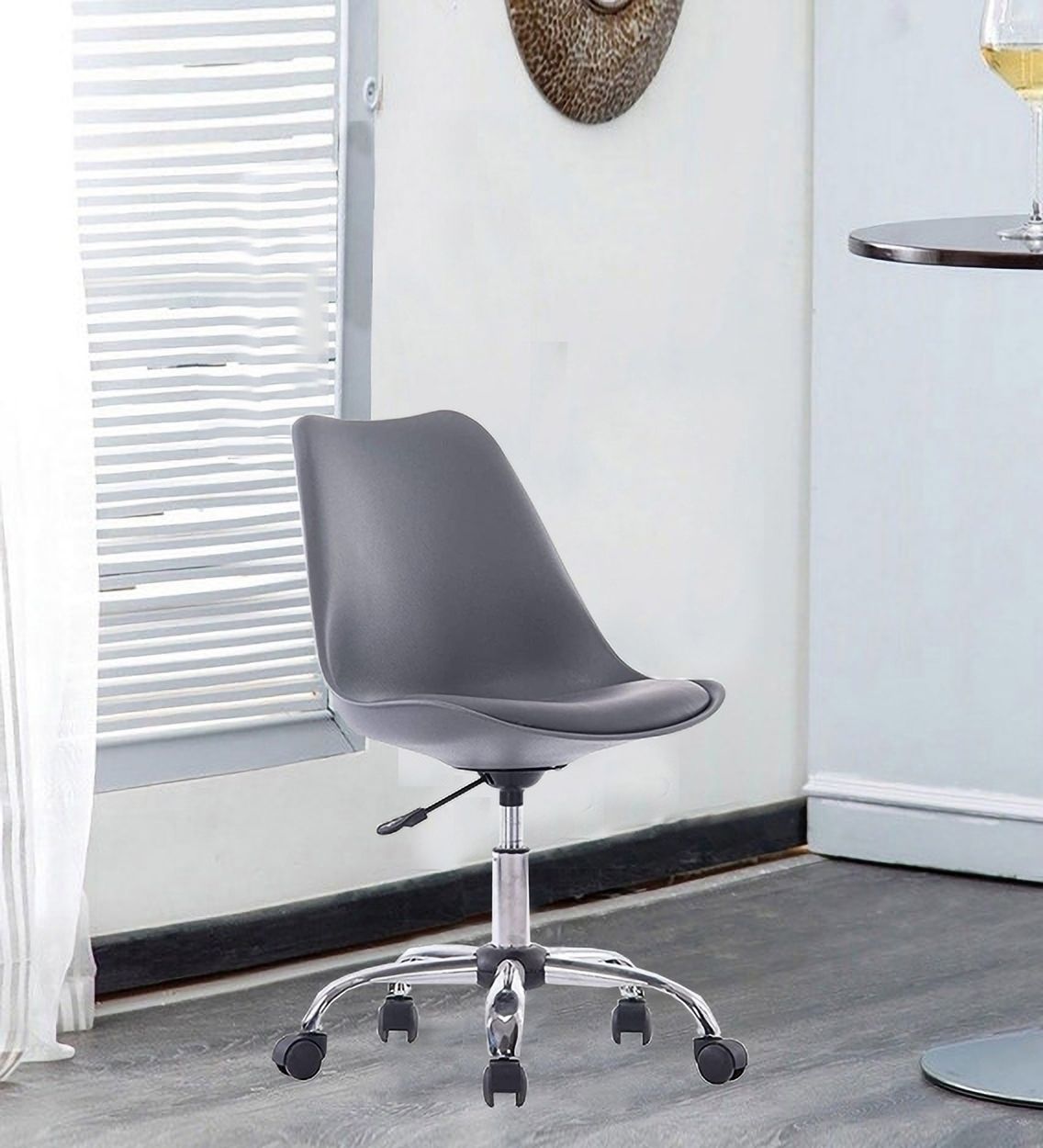 Height-Adjustable Modern Office Study Desk Chair for Salon, Spa, Bar, Kitchen NA Office Executive Chair-image-22