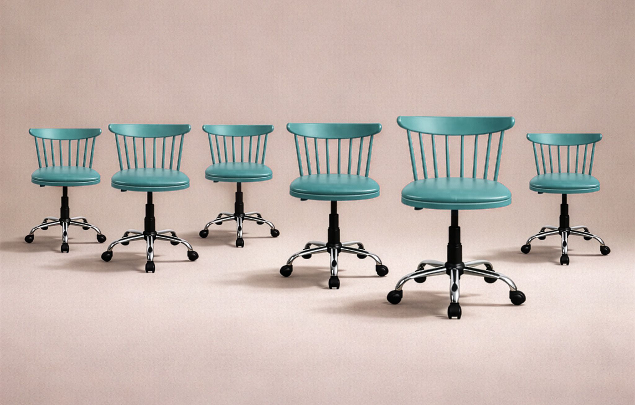 Royal Revolving, Unique Design, Height Adjustable, Home/Study/Computer/Desk Synthetic Office Executive Chair-image-25