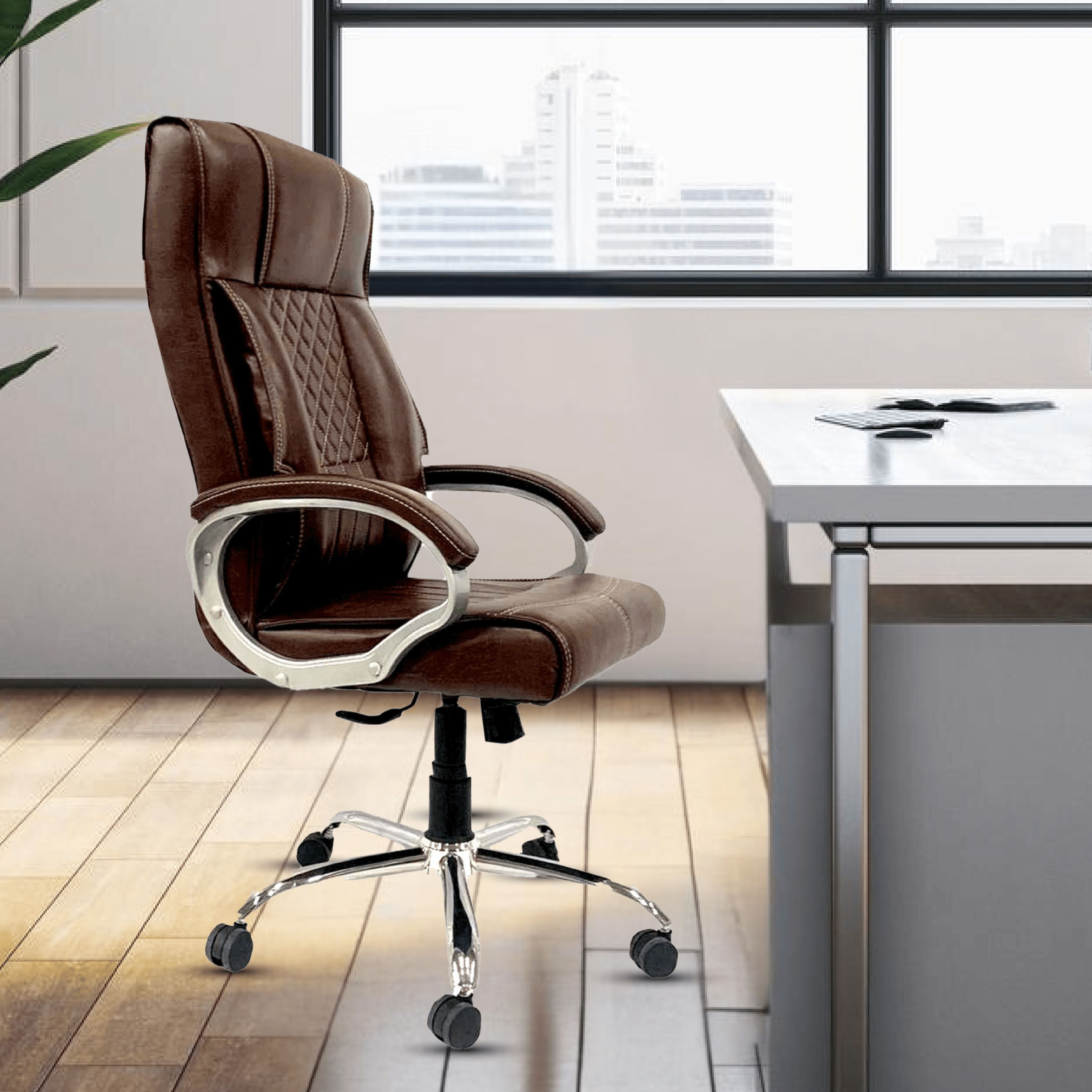 Venus OC60 Leather Office Executive Chair-image-0