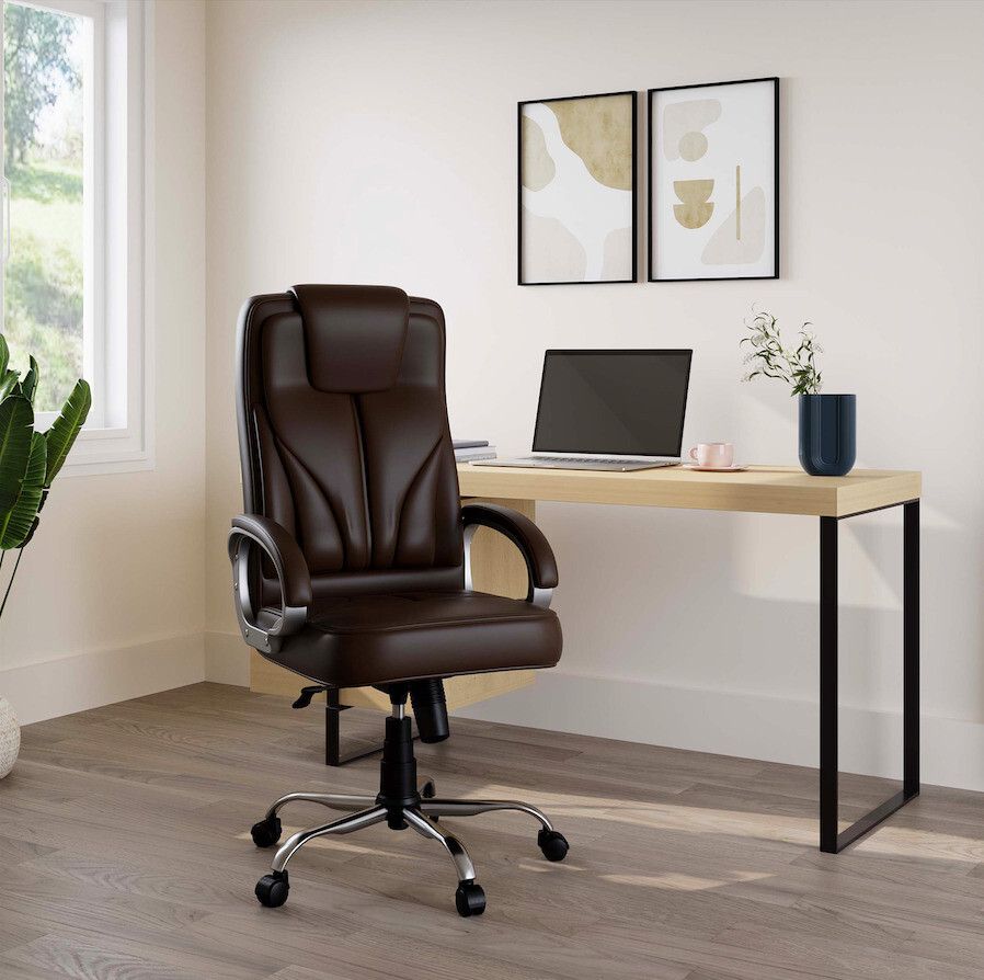 Jones Leatherette Office Executive Chair-image-27