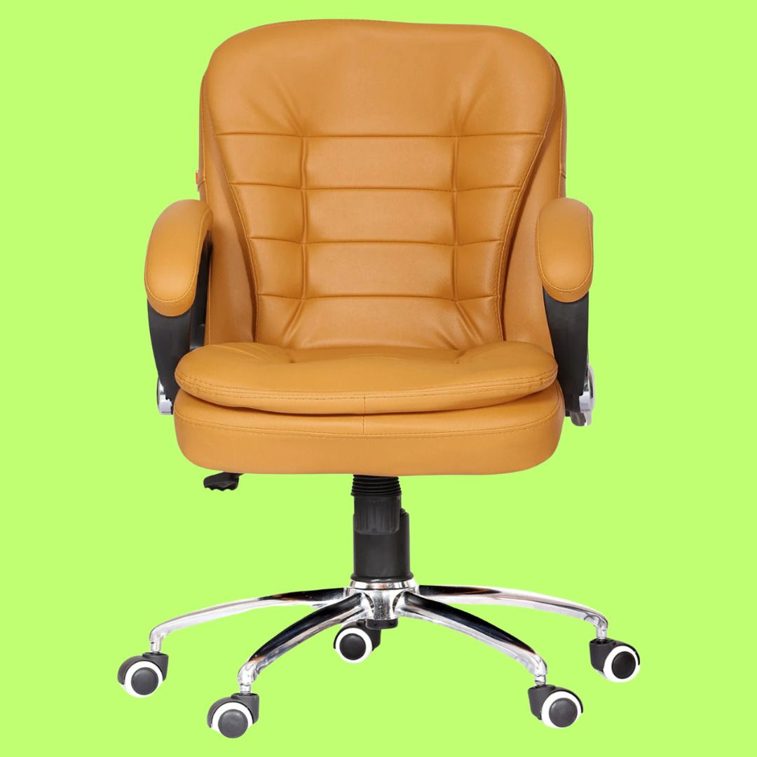 shlindia Executive Office Chair High Back Leatherette Ergonomic Computer Chair Leather Office Adjustable Arm Chair-picture-39