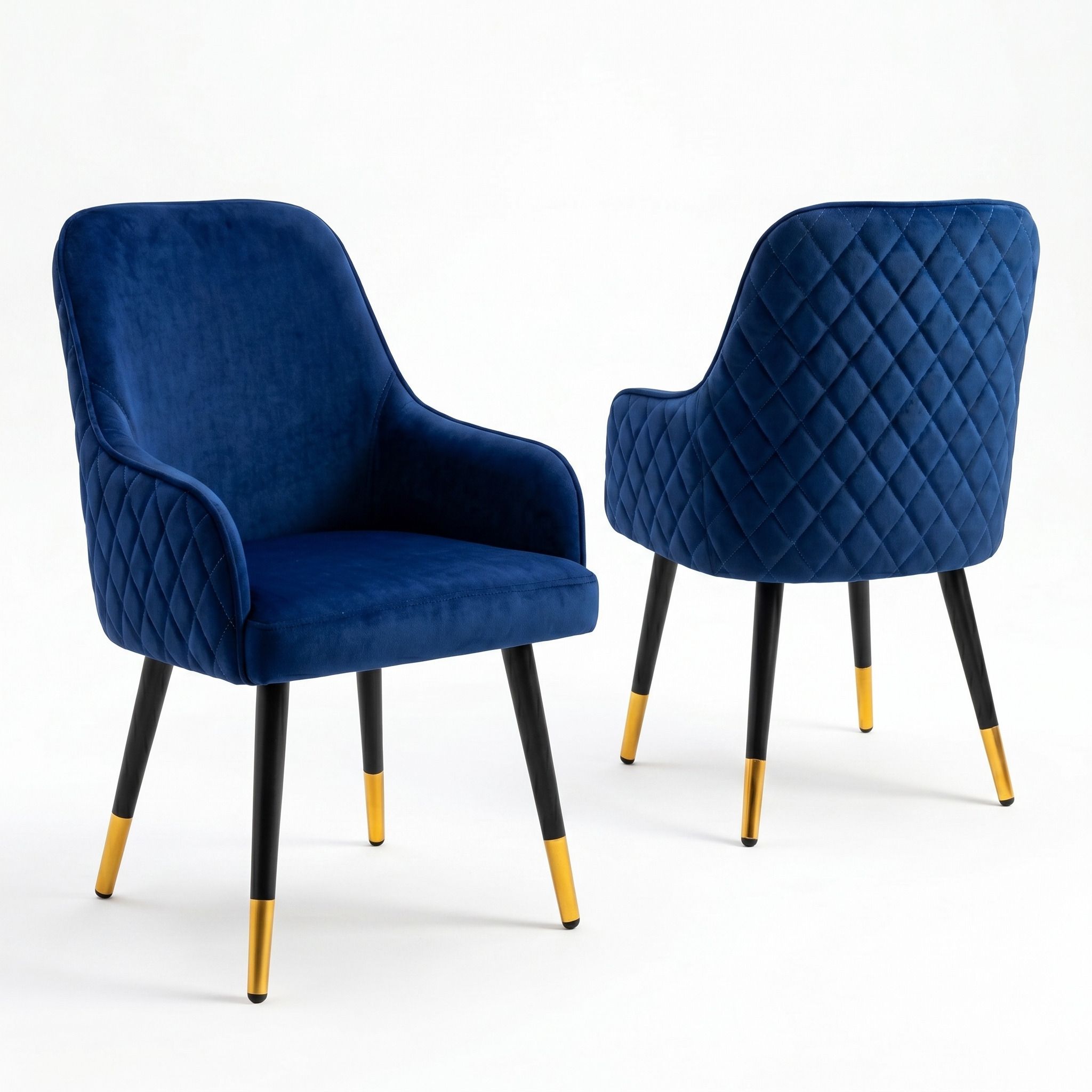 Zadix Premium Velvet Accent Chair Fabric Study Arm Chair-image-35