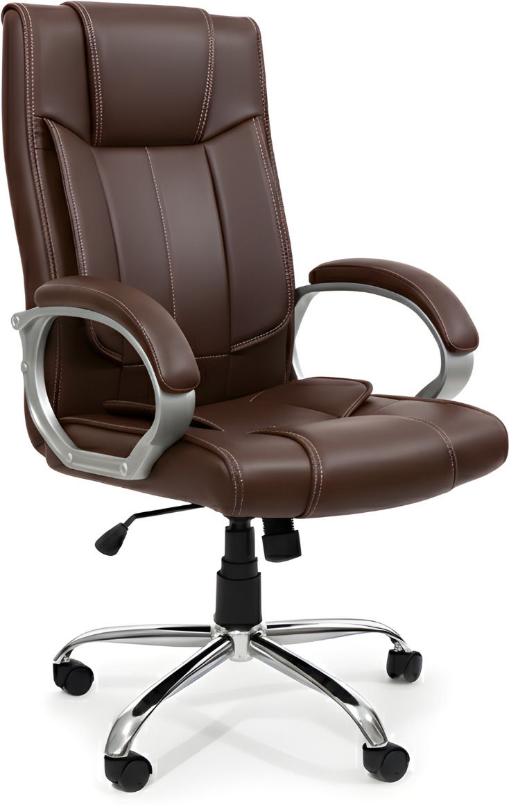 Kylie Ergonomic Chair |Swivel Function Chair for Office/Home/Gaming/Work/Study Leatherette Office Adjustable Arm Chair-image-23