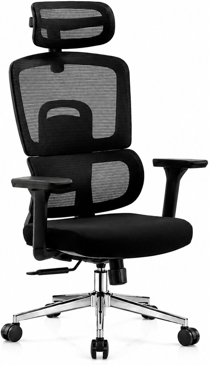 Mesh Office Adjustable Arm Chair-image-32