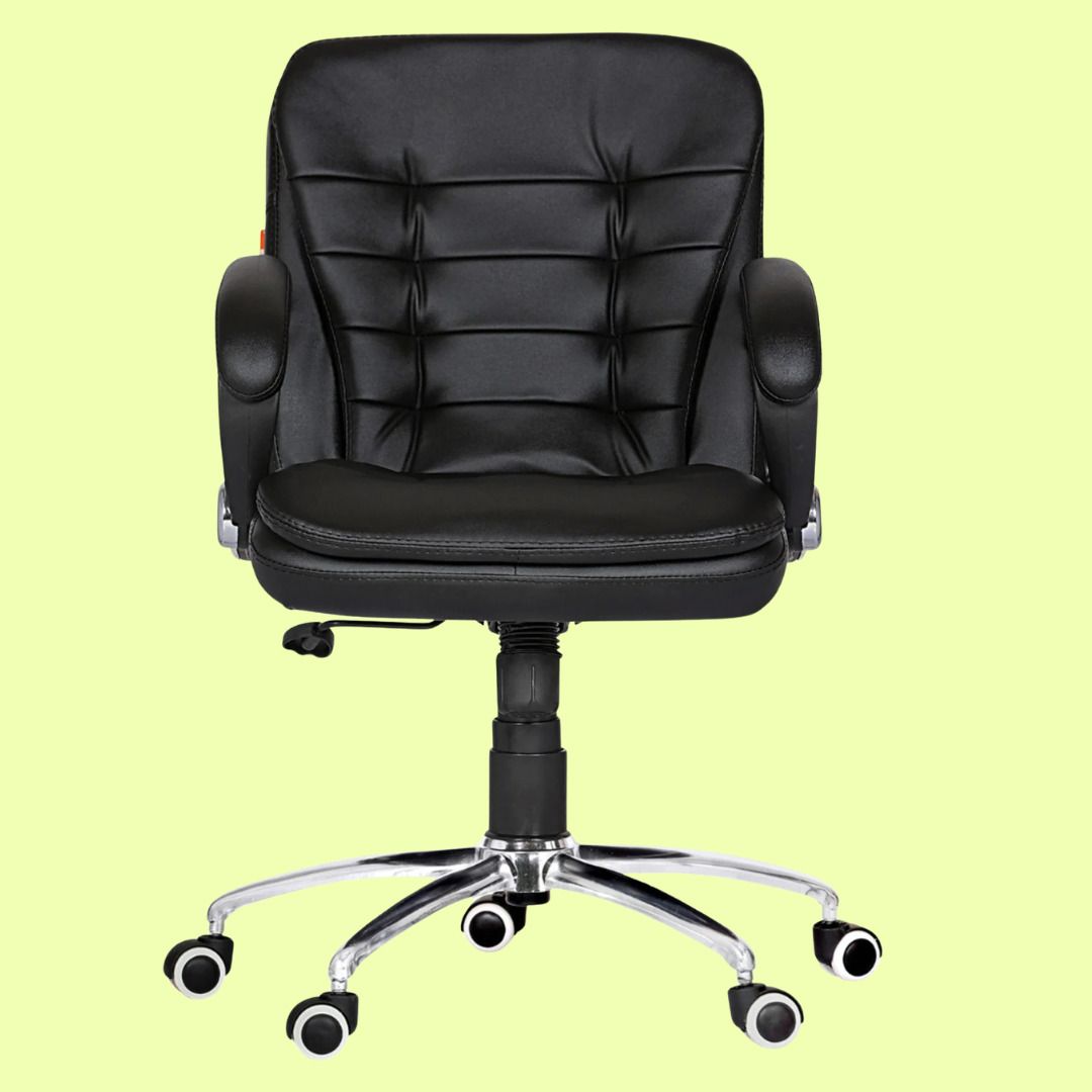 Ergonomic Mesh Office Chair Adjustable Armrest Lumbar Support Swivel Chair Leather Office Adjustable Arm Chair-image-39