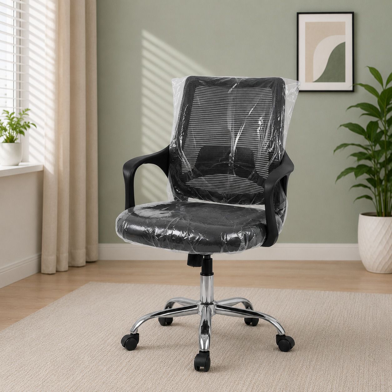 raika furniture Matrix Revolving Chair Leather Office Adjustable Arm Chair-picture-21
