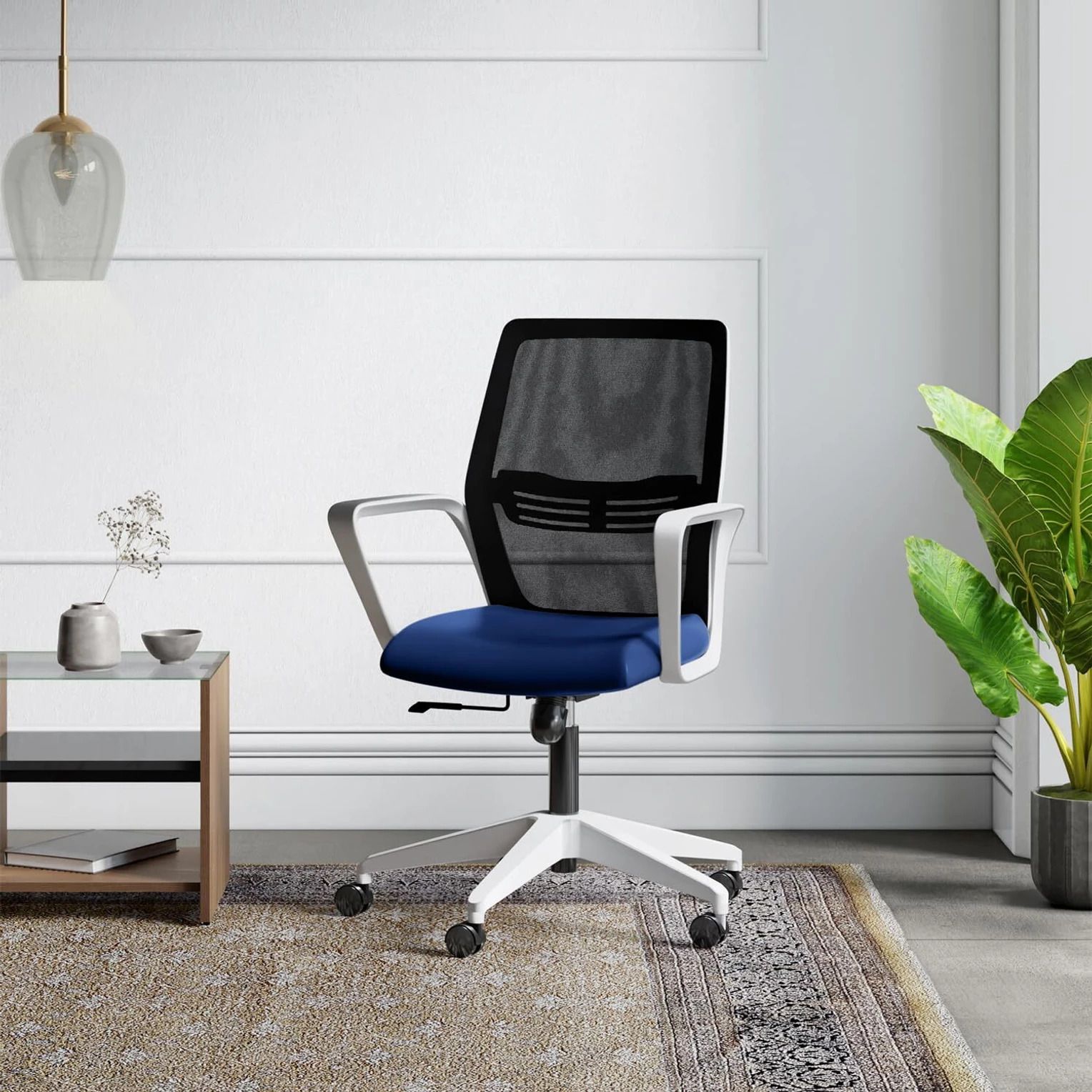 Offheman Series Mesh Office Adjustable Arm Chair-picture-37
