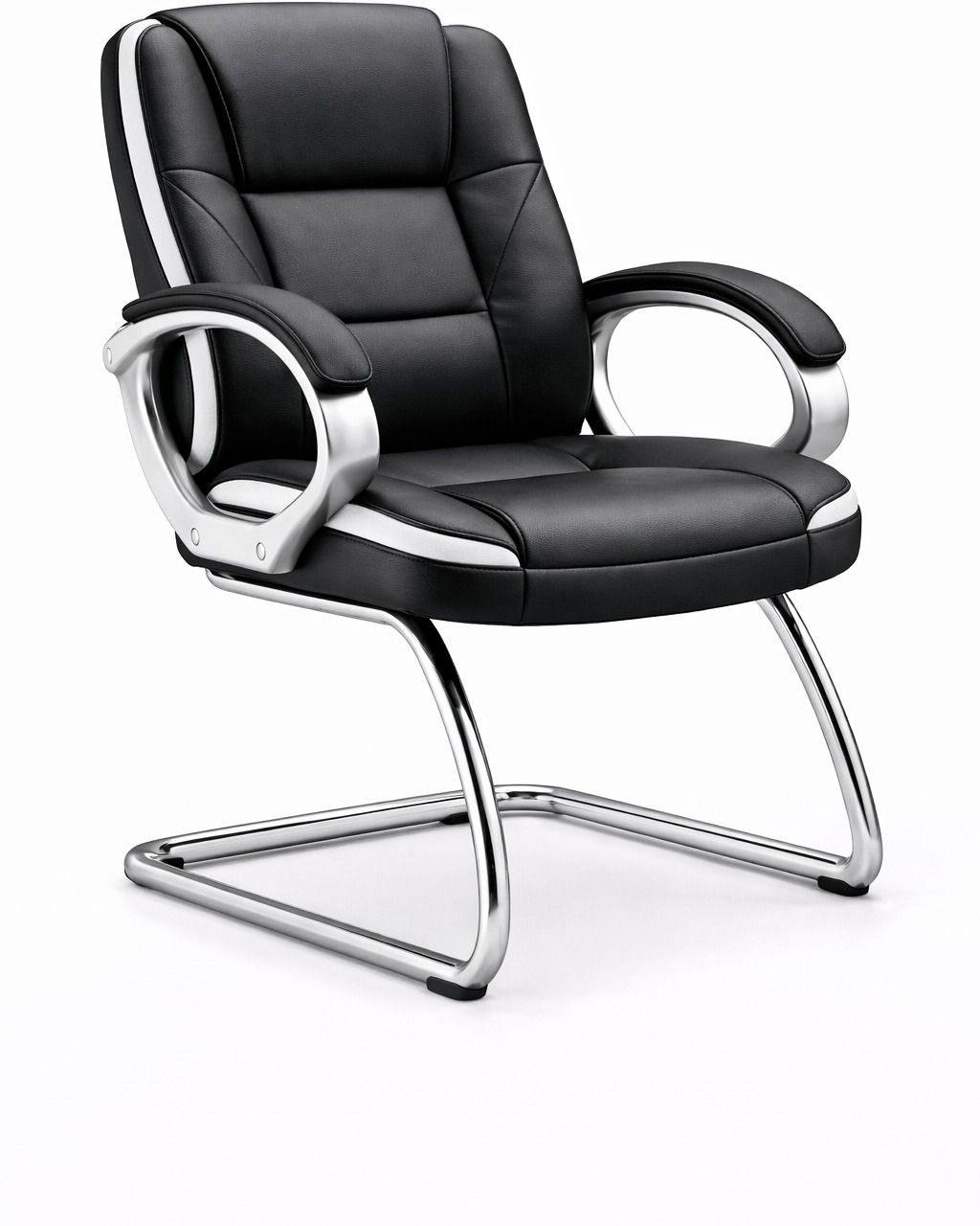 oakcraft Medium Back Visitor Leatherette Office Executive Chair-picture-14