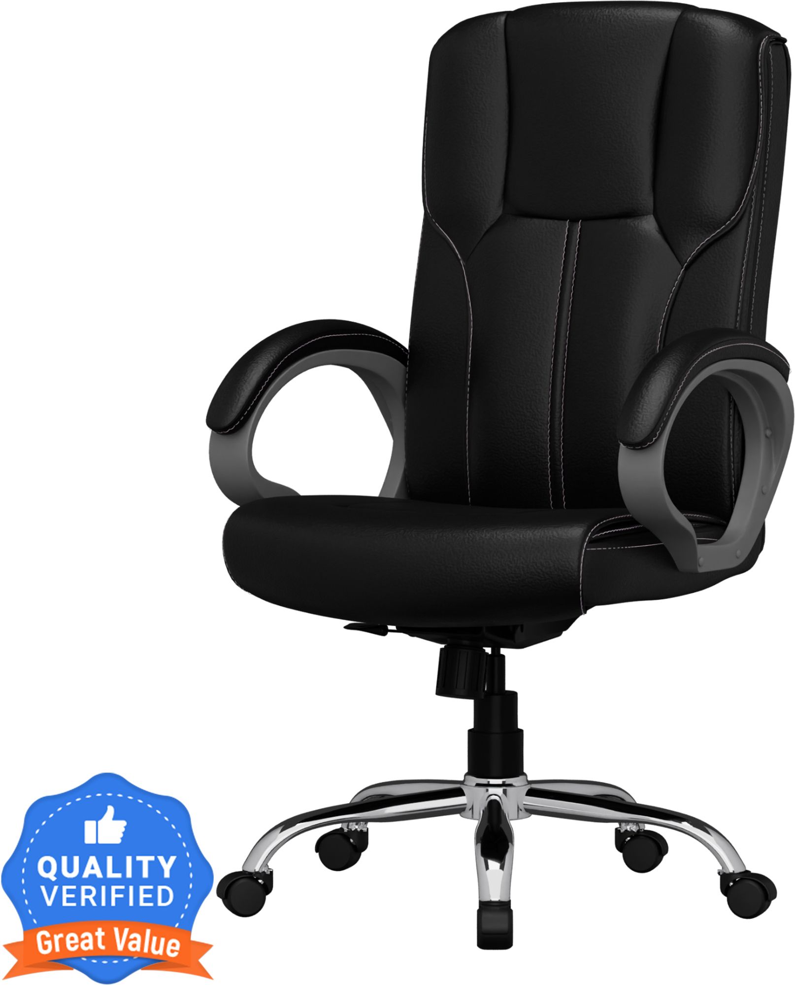 Chair, Office Chair, Computer Chair, Revolving Chair, Chair for Study Leatherette Office Executive Chair