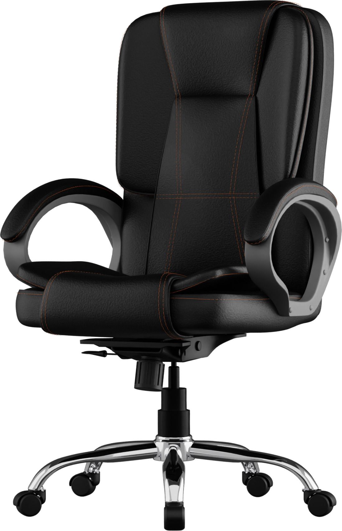 fugo Chair, Office Chair, Study Chair , Tilt Lock with 3 Years Warranty Leather Office Arm Chair-picture-10