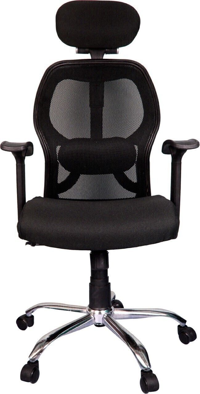 Matrix High Back Revolving Chair (RSE001 Black) Fabric Office Executive Chair