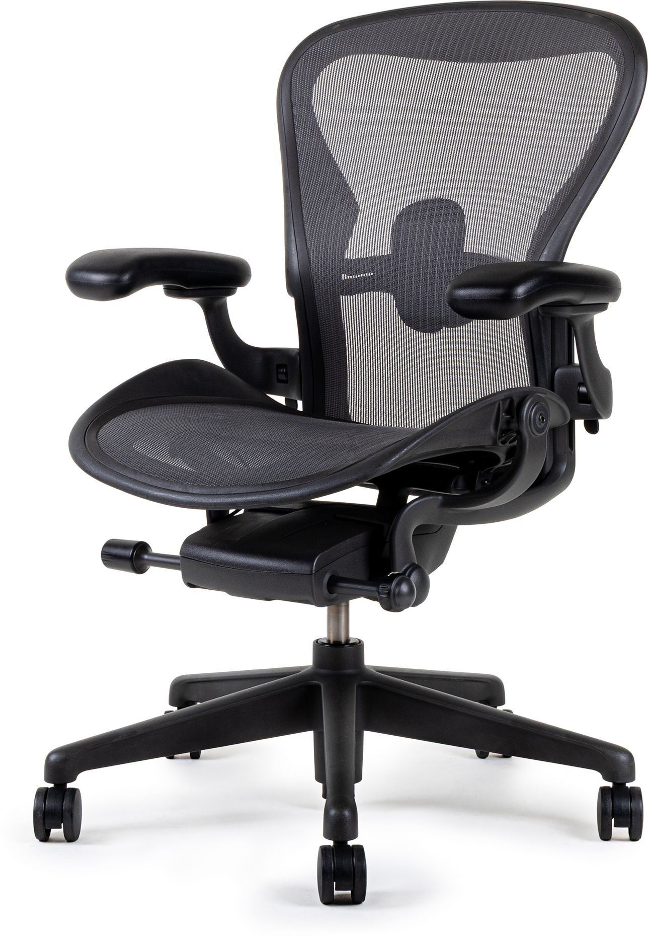 Mesh Office Adjustable Arm Chair-image-2