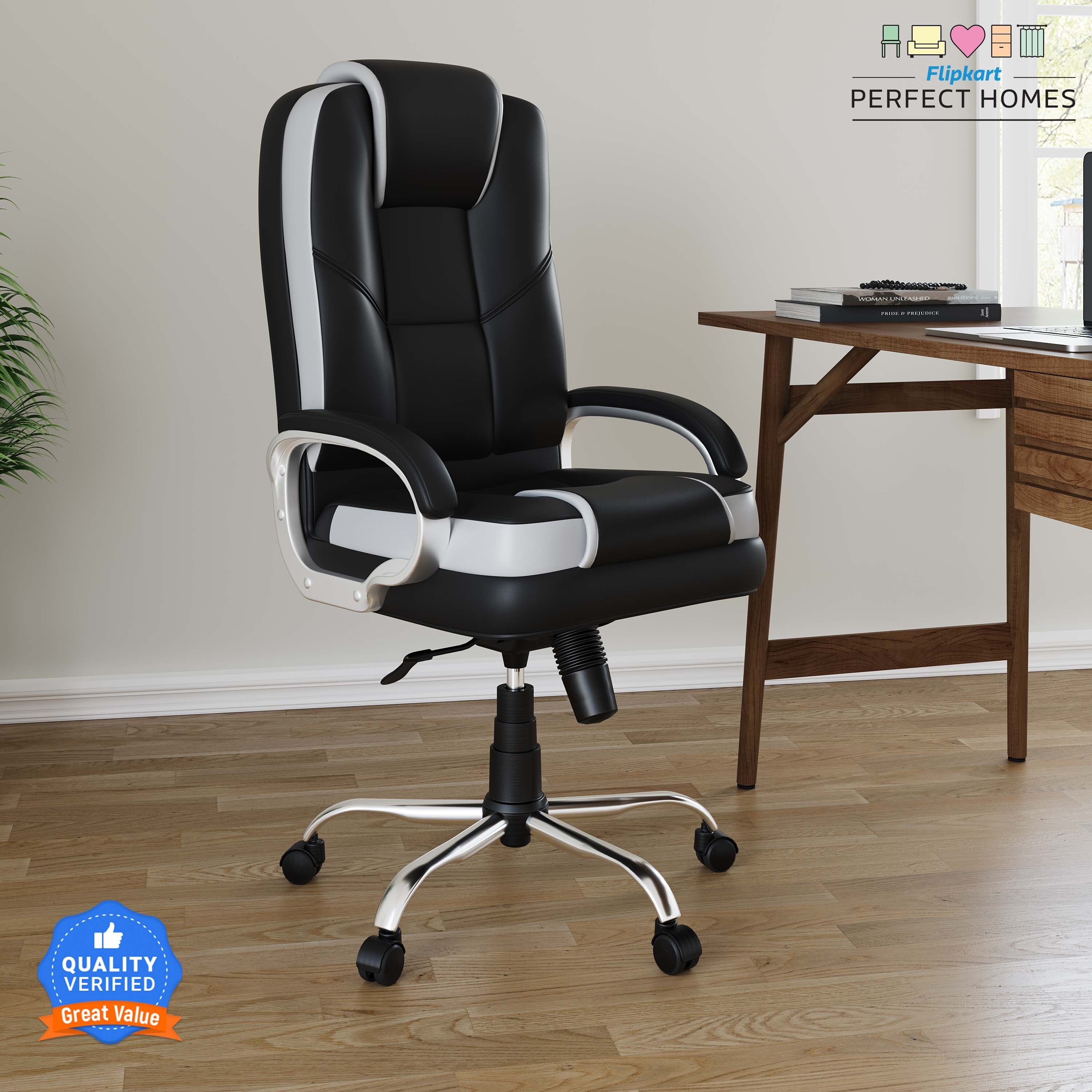 Opulon High Back Leatherette Office Executive Chair Leatherette Office Executive Chair-image-3