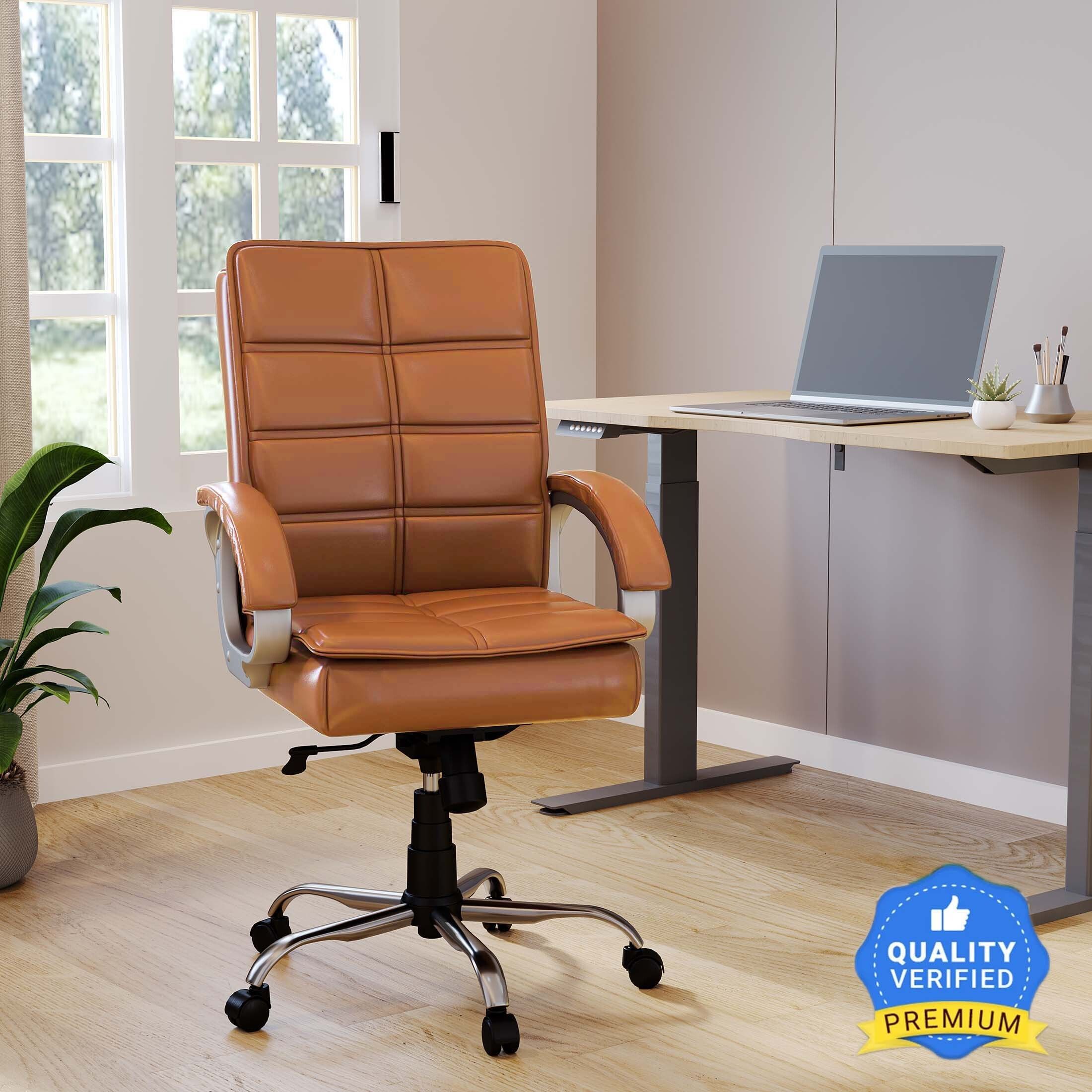 Magnus Split Leather Office Executive Chair-image-36