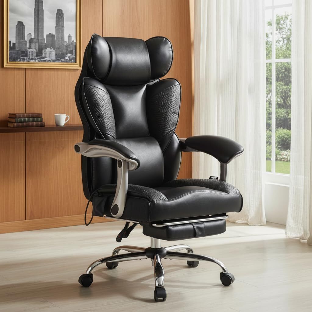 drogo Ergonomic Computer Office Chair for Work from Home with High Back, Cushion Seat Mesh Office Executive Chair-picture-41