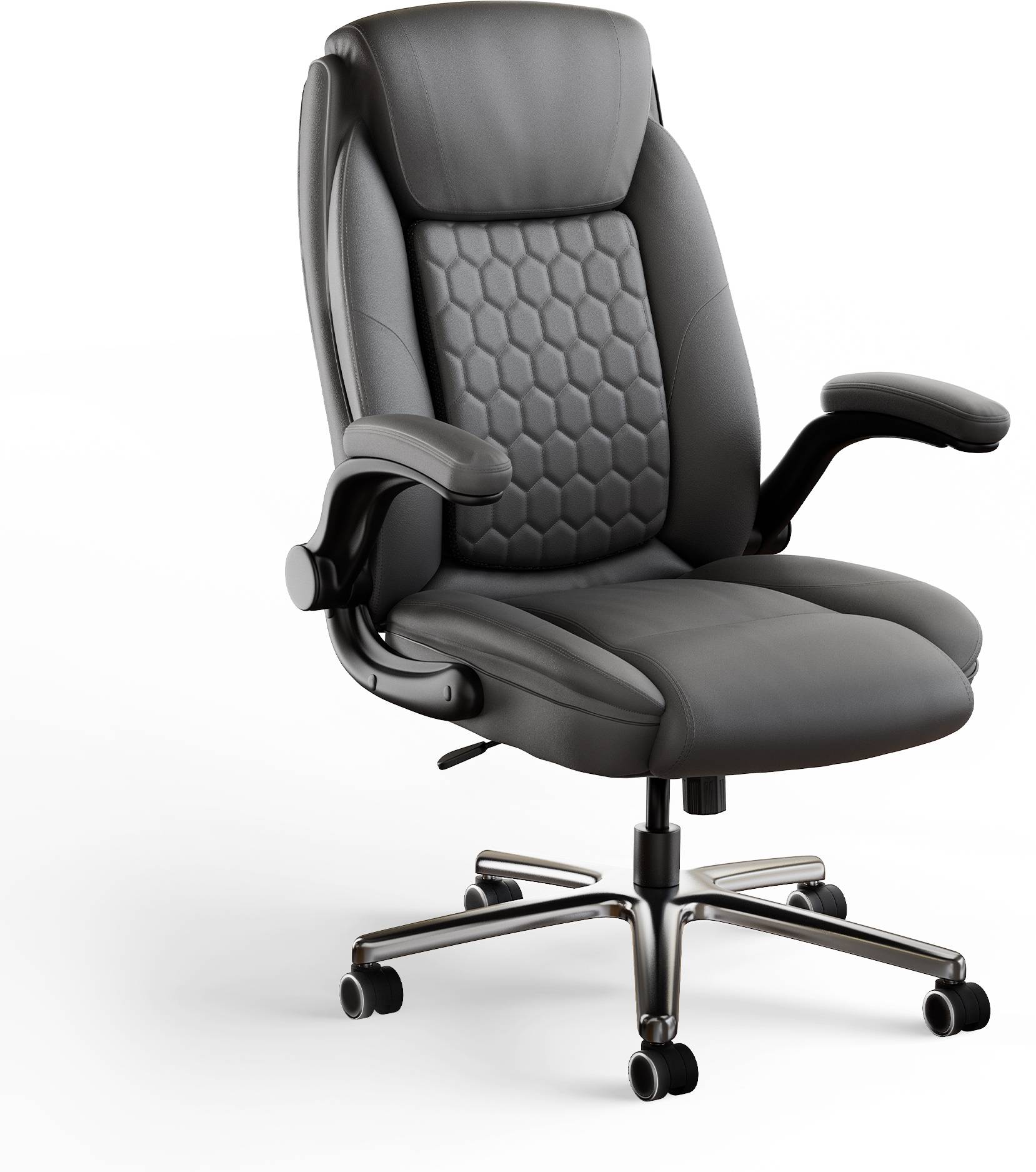 Frido 3D Posture Plus Ergonomic Chair, Premium Black