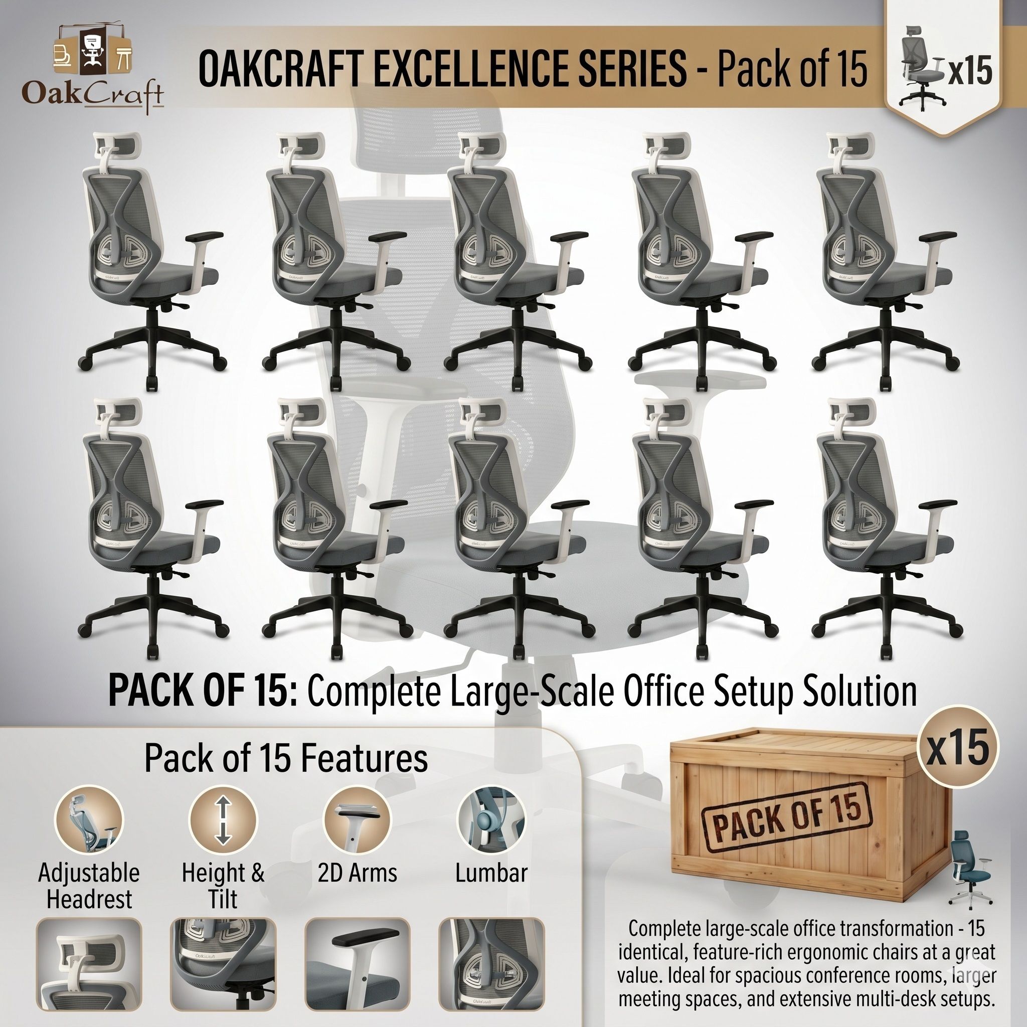 Mesh Office Adjustable Arm Chair-image-8