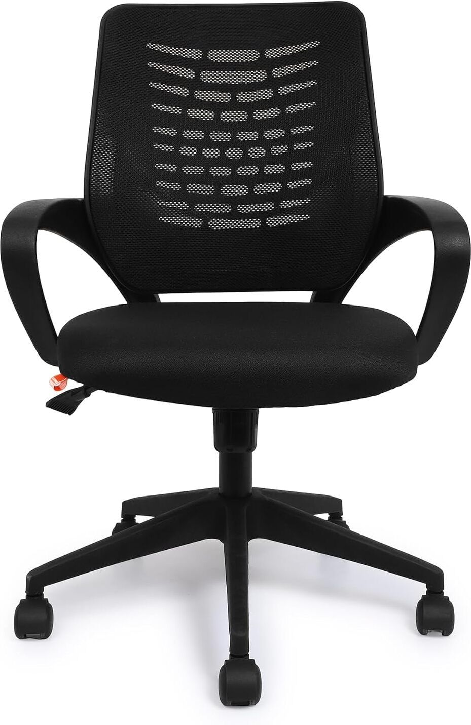 Aura Mid-Back Office Chair, Ergonomic Study, Computer Chair with Revolving Base Mesh Office Arm Chair-image-12