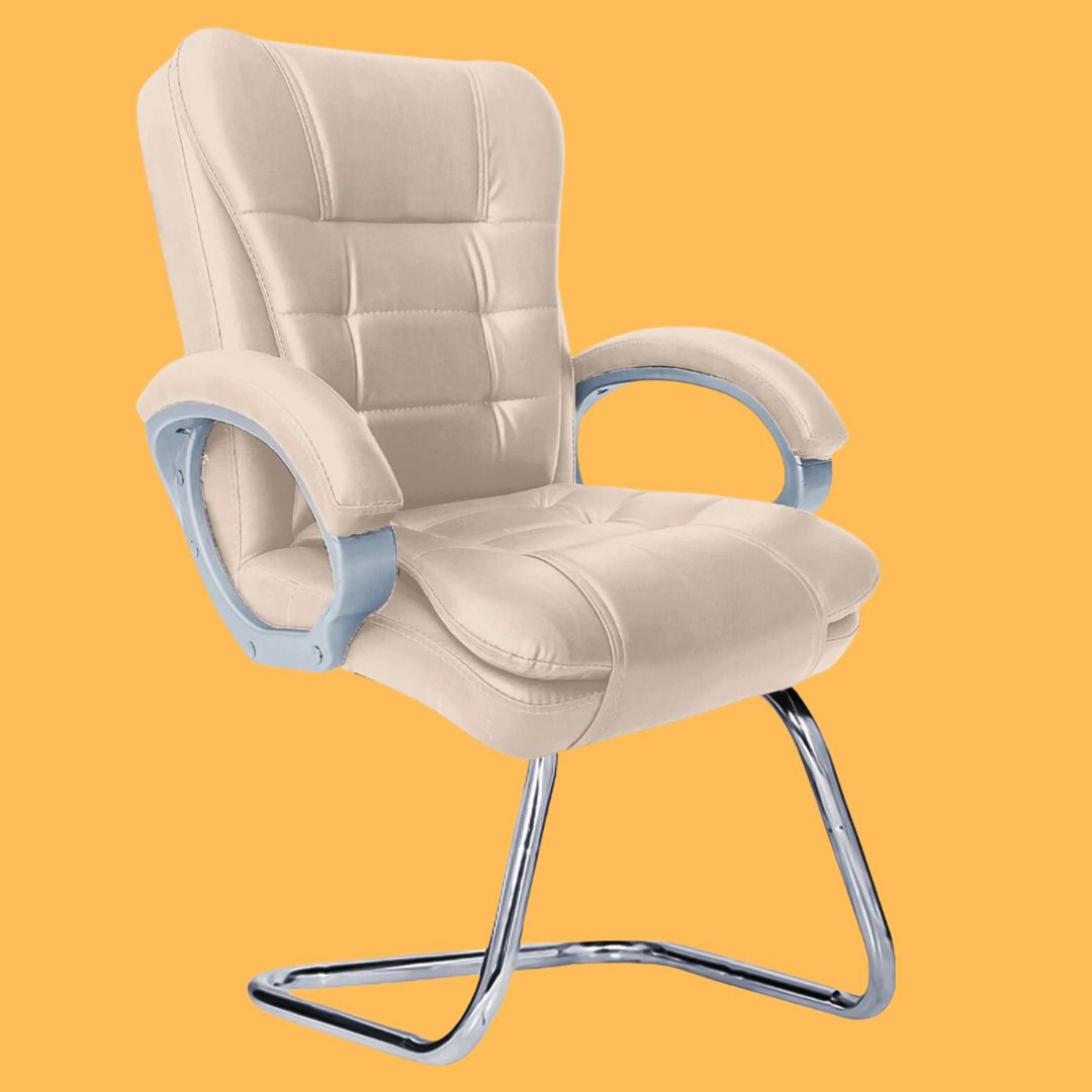 ComfortMax Ergonomic Office Chair for Home Study and Computer Desk Leatherette Office Adjustable Arm Chair-image-13