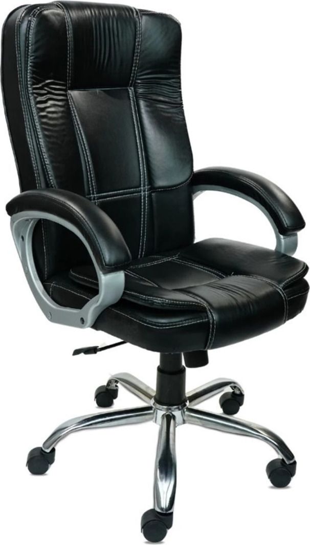 Office Study Chair Ergonomic Computer Chair for Home & Office Leather Office Adjustable Arm Chair-image-23