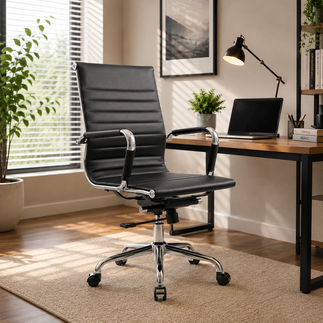 ardasinterior Fendi Executive office Chair Leatherette Office Arm Chair-picture-11