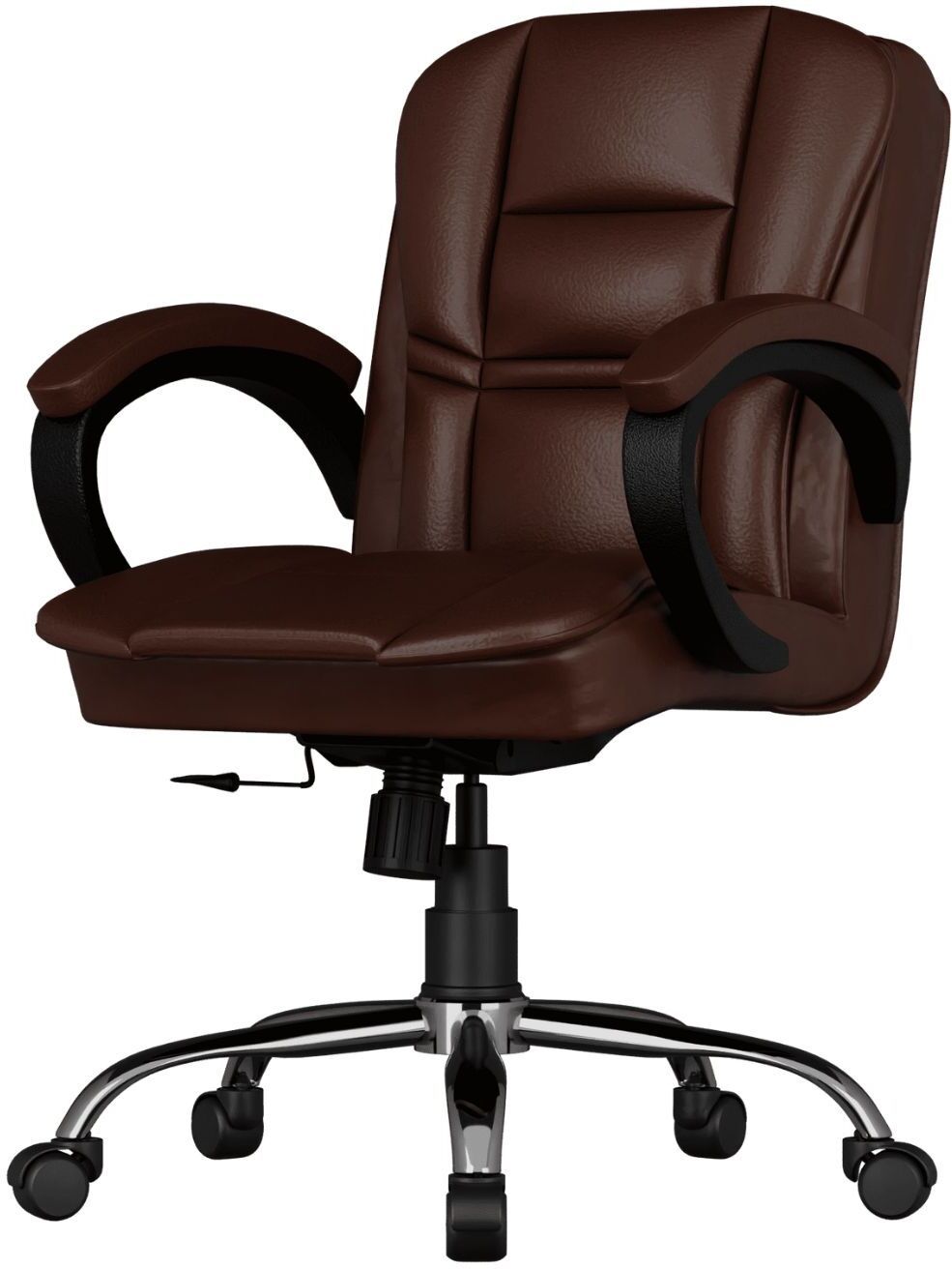 Chair, Ergonomic Office Chair, Study Chair, Computer Chair, Revolving Chair Leatherette Office Executive Chair-image-42