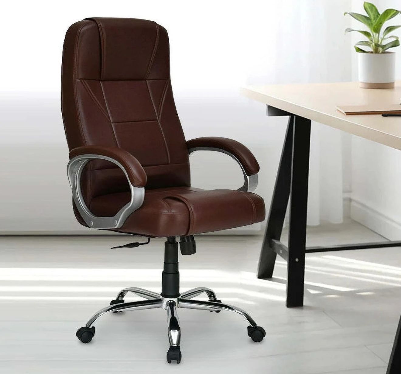 millar Executive Pro Elite Leather, NA, Nylon Office Executive Chair-picture-41