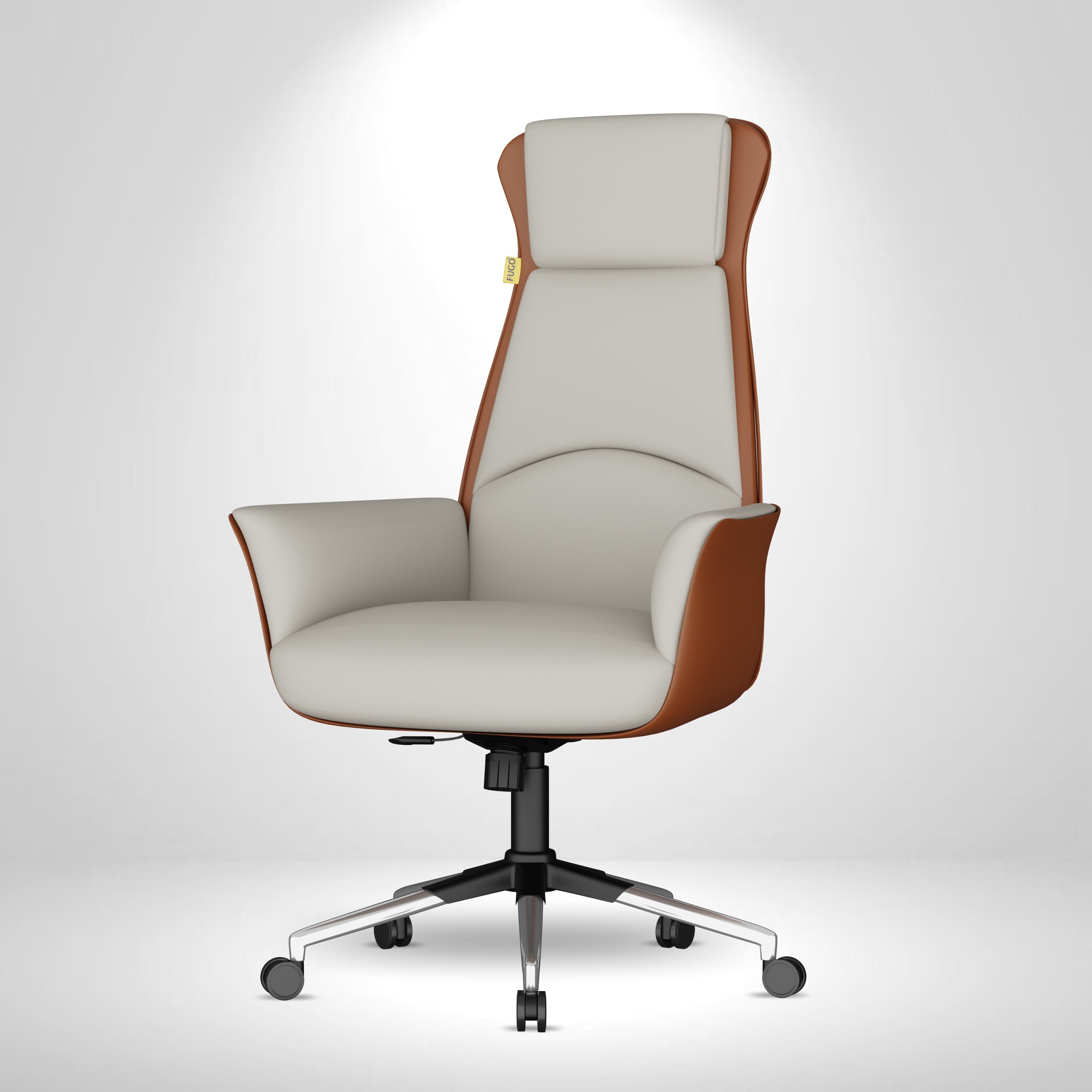 fugo Chair, Office Chair, Study Chair , Tilt Lock with 3 Years Warranty Leather Office Executive Chair-picture-1