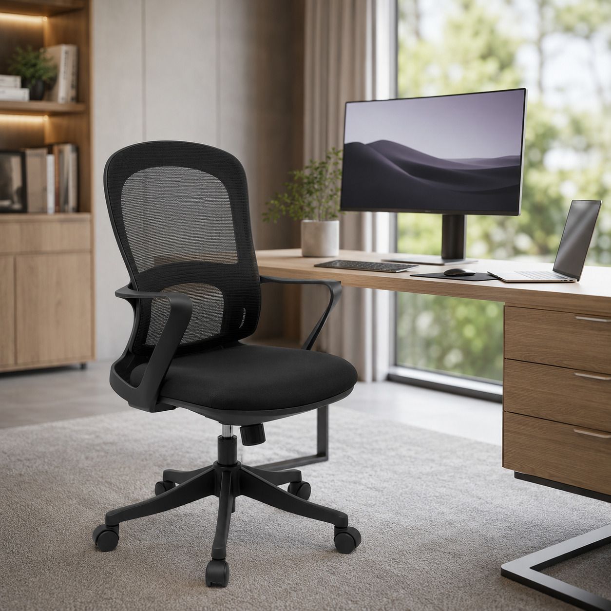 ErgoComfort Mesh Office Chair Fabric, Mesh Office Executive Chair-image-45