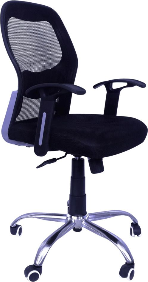 Ergonomic Mesh Office Chair Adjustable Armrest Lumbar Support Swivel Chair Linen Office Adjustable Arm Chair-image-36