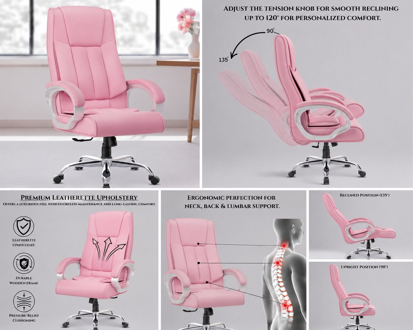 AAYRA Prime Leather Office Executive Chair-image-23