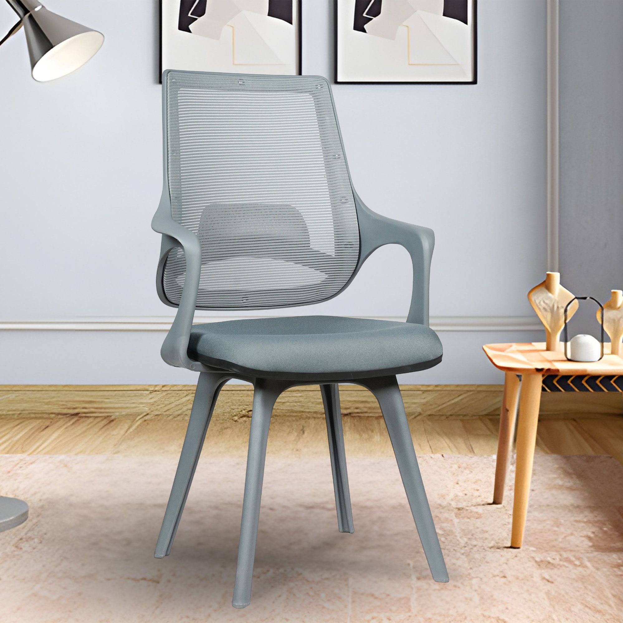 Mrc Mono Ergonomic Mesh Mid Back Fix Office Chair Mesh Office Conference Chair-image-29