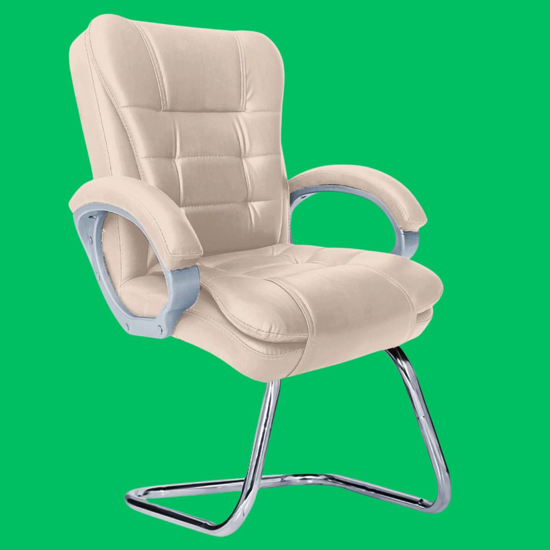 ProFit Adjustable Mesh Computer Chair for Office and Home Use Leatherette Office Adjustable Arm Chair-image-17