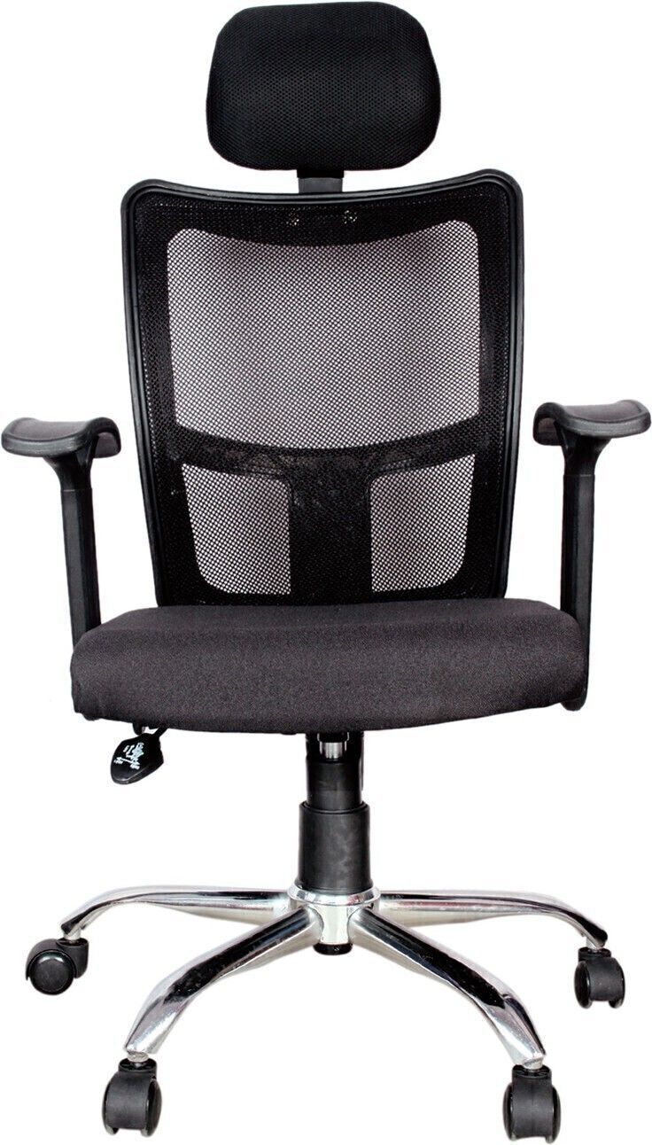 Brio High Back Revolving Chair (RSE201 Black) Fabric Office Executive Chair