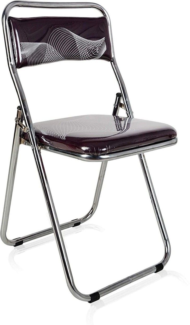 Bonded Leather Study Folding Chair-image-32