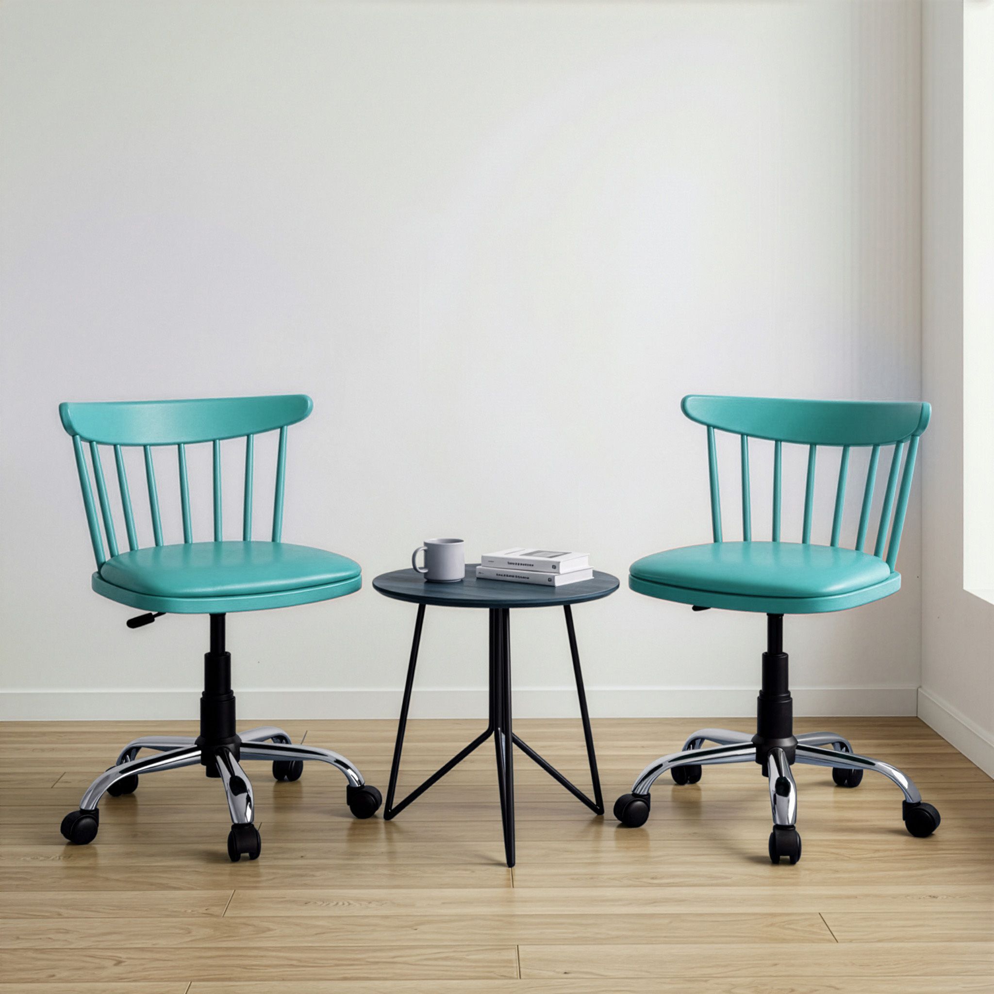 Royal Revolving, Unique Design, Height Adjustable, Home/Study/Computer/Desk Synthetic Office Executive Chair-image-15