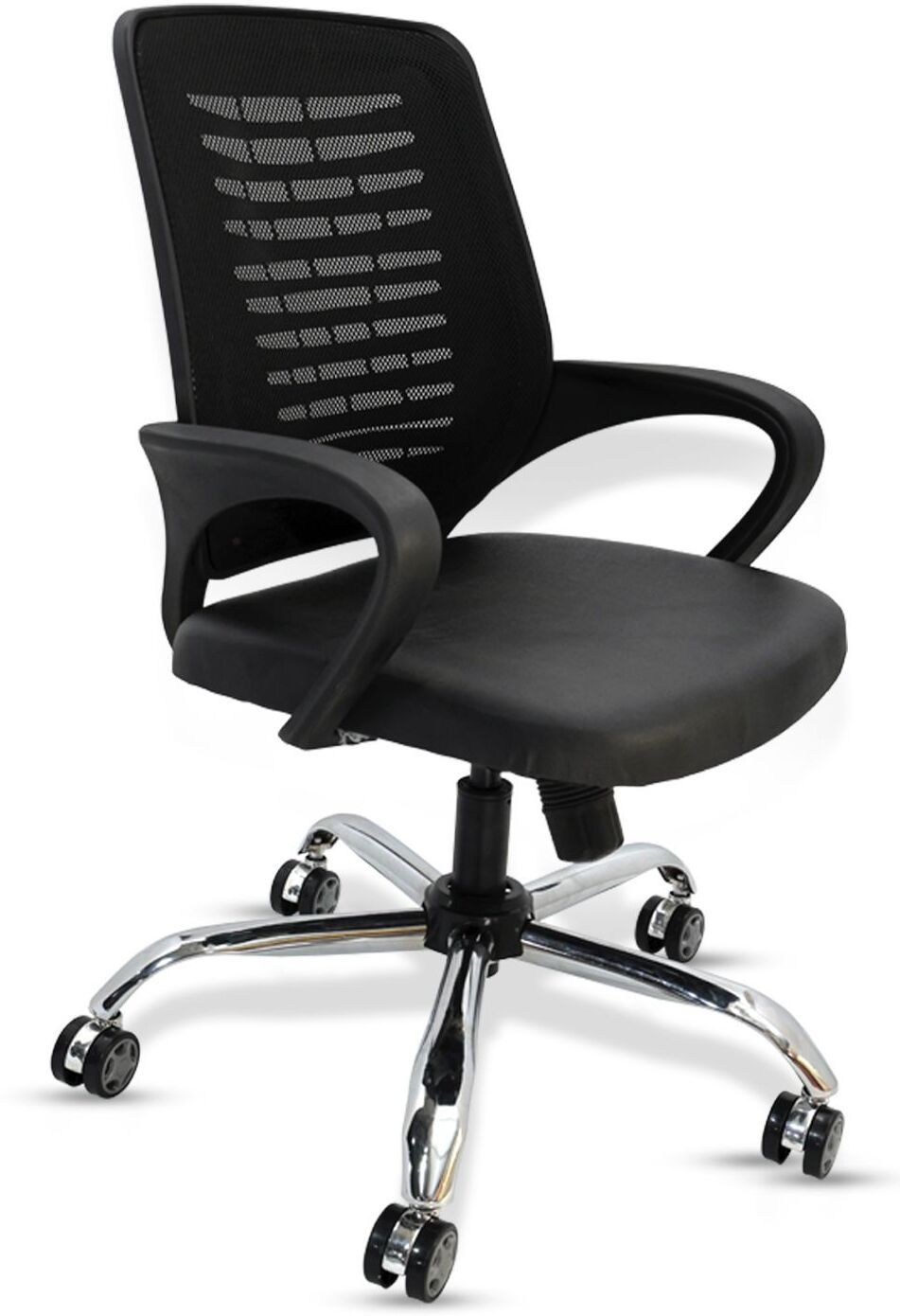 Modern Ergonomic Task Chair with Breathable Mesh Back Rolling Wheels Nylon, Mesh Office Adjustable Arm Chair-image-49