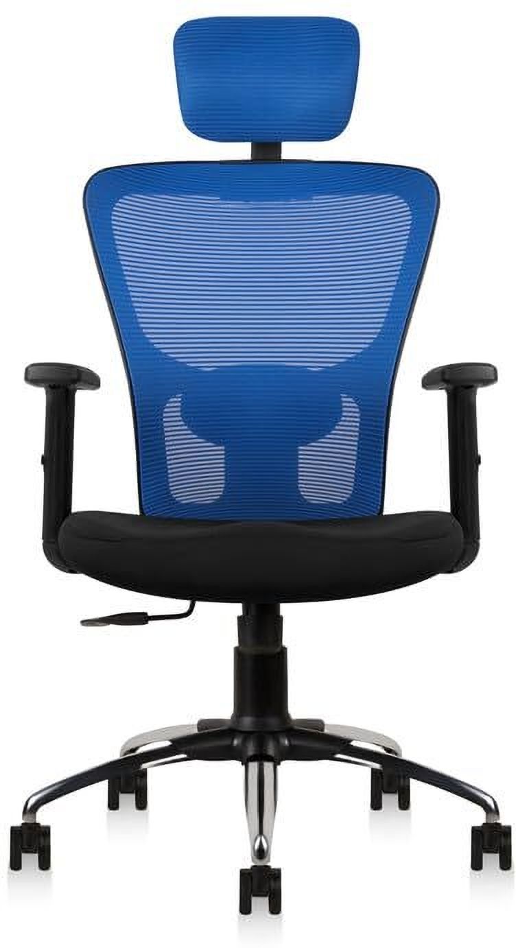 C110 Leo Ergonomic High Back Matt Finish Smart Multi Lock Mechanism Mesh Office Arm Chair-image-7