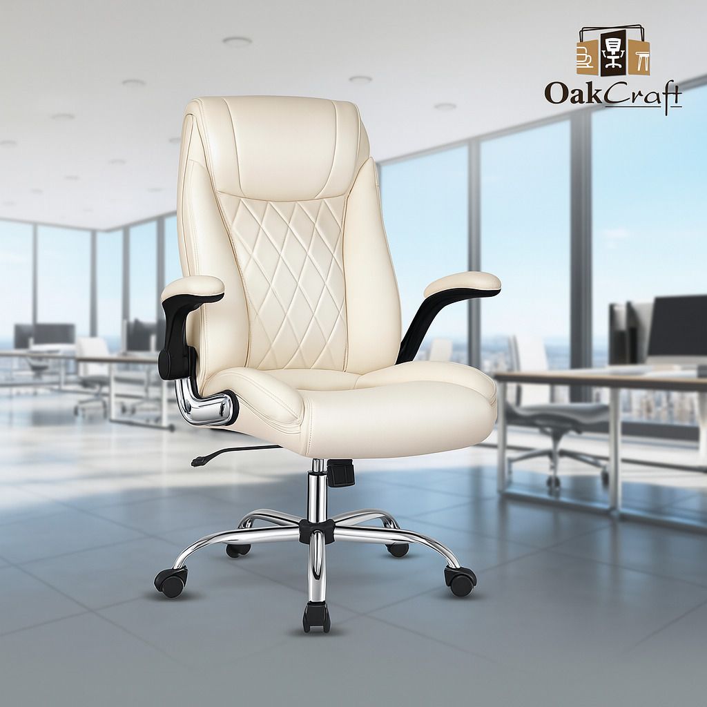 Velor Ergo, 3 Years On-Site Warranty for Unrivaled Quality and Luxury Leatherette Office Executive Chair-image-32