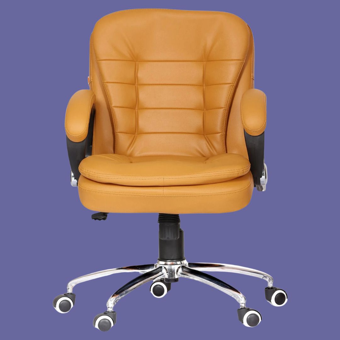 shlindia Executive Computer Chair High Back Adjustable Office Seating Leather Office Adjustable Arm Chair-picture-21